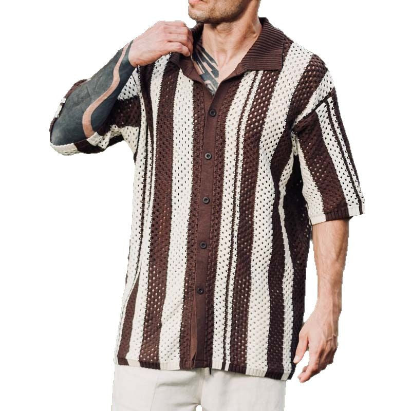 Chemise Casual Vintage Homme