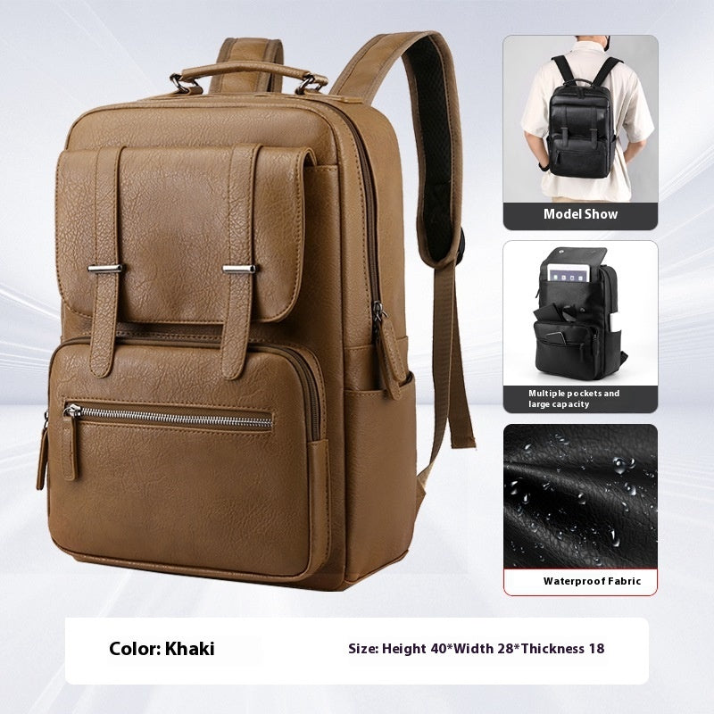 Sac à dos pour hommes de mode Loisirs Voyages Sac à dos imperméable