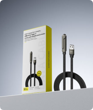Foldable 2-in-1 Fast Charging Cable Data Cable Foldable Phone Tablet Typ
