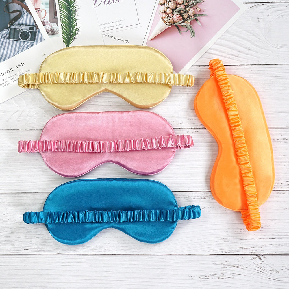 Eye Patch Imitated Silk Eye Patch Shading Sleeping Eye Masque Voyage Relax Couvertures Eye Shade