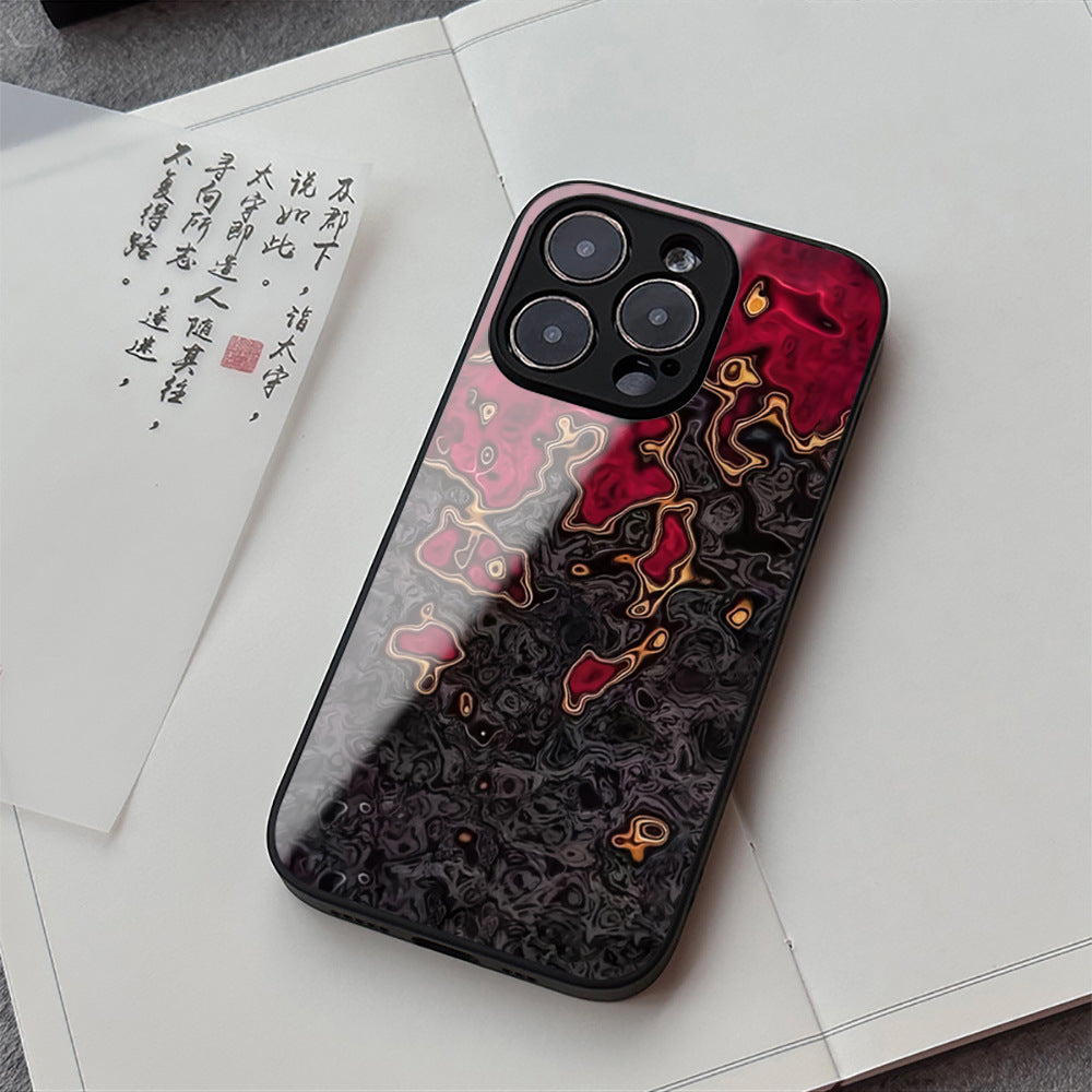 Boîtier de protection pour téléphone portable Niche Dark Lava