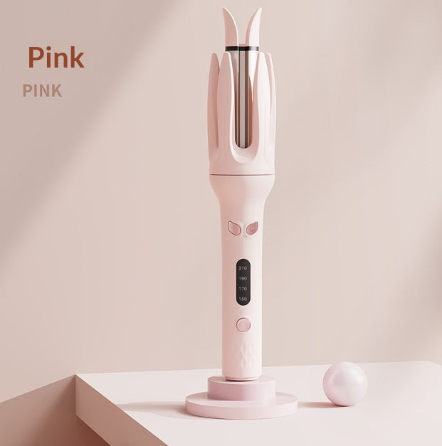 Automatic rotating hair curler