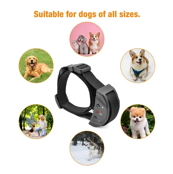 Automatique Anti Bark Barking Dog Shock Control Collar Device Large Medium Small