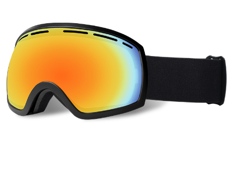 Grandes lunettes de ski sphériques Gants nuit anti-fog polyvalent