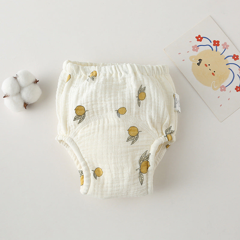 Corean Gauze Cotton Baby's Ring Urine Waterproof pour prévenir les fuites de piège d'entraînement d'urine