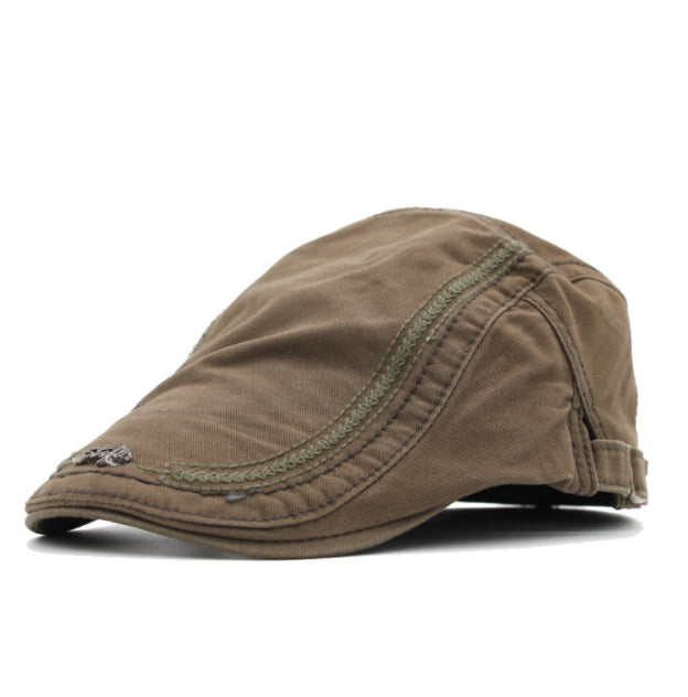 Protection solaire d'automne et d'hiver pour hommes Poof Peaked Cap