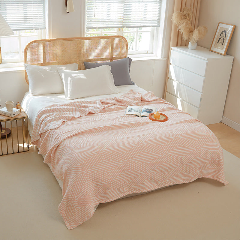 Pure Cotton Gauze Single/Double Summer Cooling Blanket