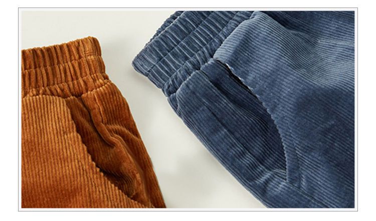 Pantalons en peluche décontractée pour enfants