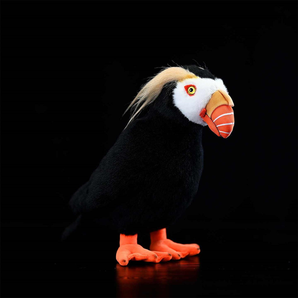 Fibre chimique de puffin en peluche