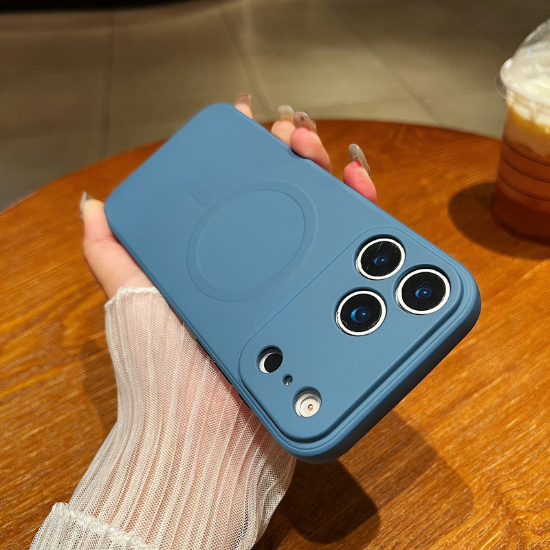 Cas de téléphone liquide magnétique