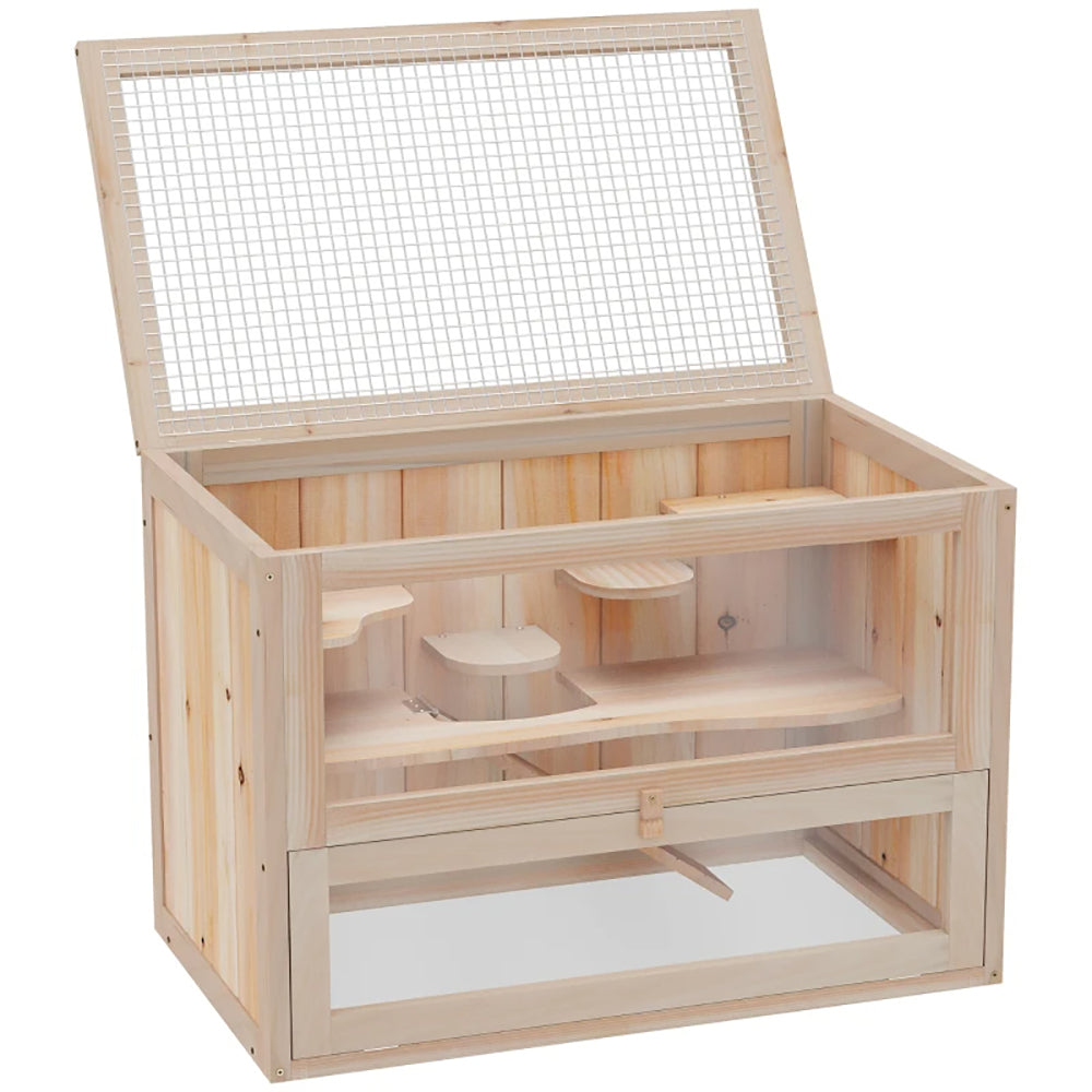 2-Niveau hamster Cage Mice and Rat House