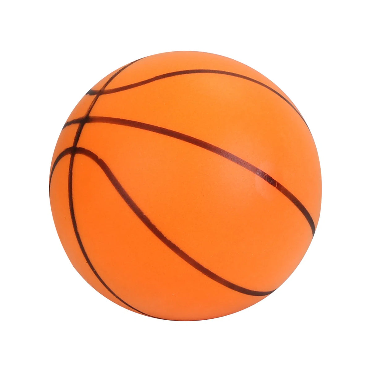 Basketball silencieux Mousse Bouncing Basketball silencieux Sans revêtement Haute Densité Mousse Ball Intérieur L