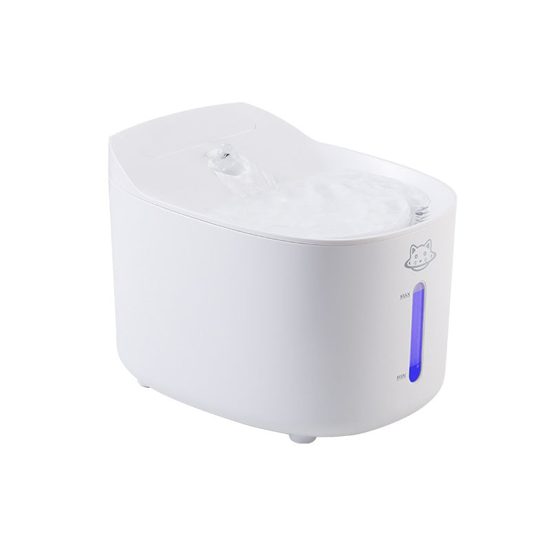 Distributeur d'eau amovible pour animaux de compagnie de grande capacité