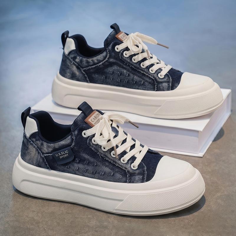Chaussures de Patinage en Toile Bas-Top pour Homme