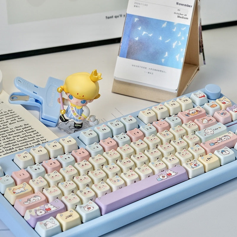Thème personnalisé Sublimation cinq faces PBT Clavier mécanique personnalisé