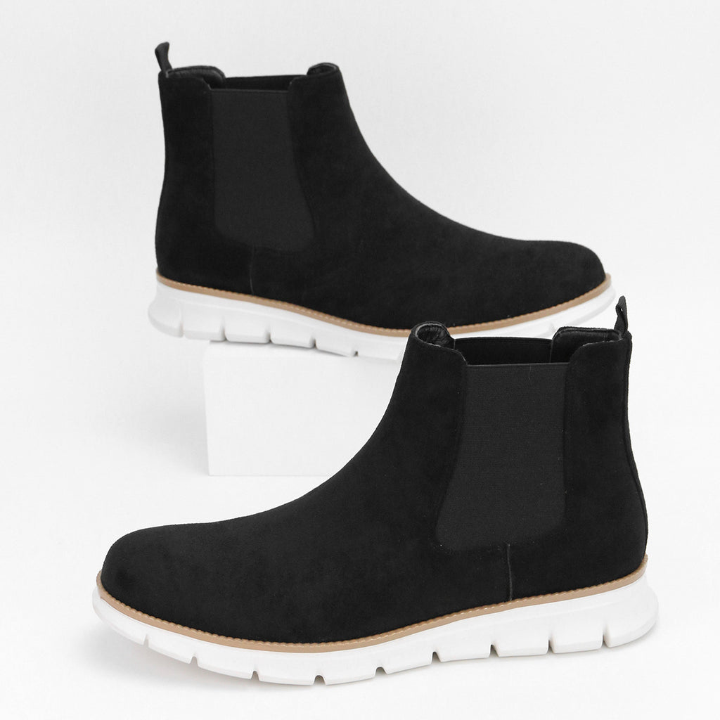 Bottes de Chelsea pour hommes plus grandes