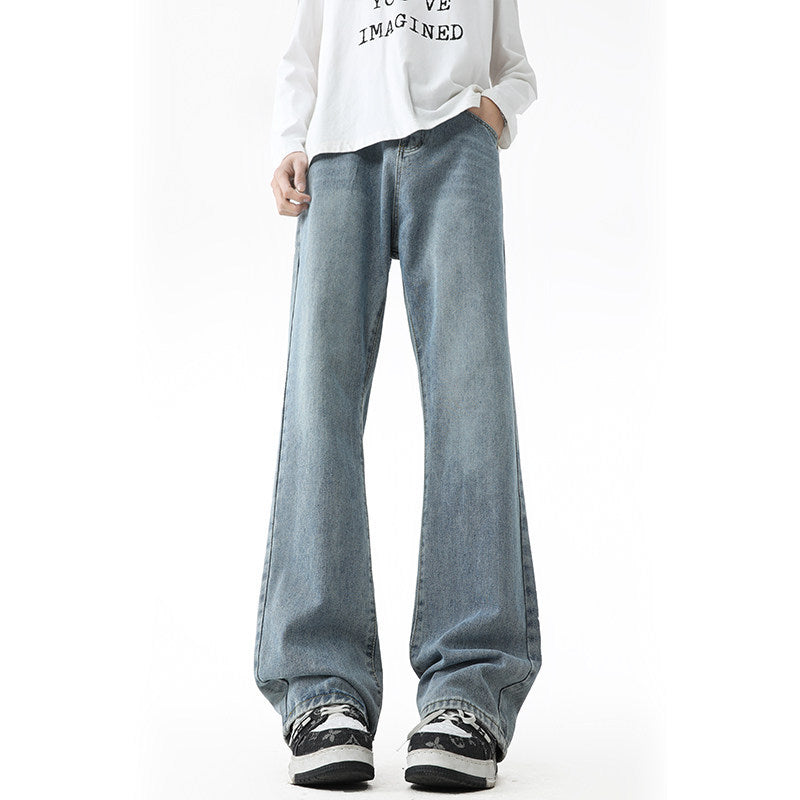 Jeans de bootcut vintage hommes occasionnels