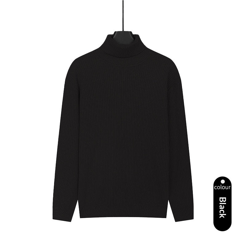 Pull en col roulé, enroulé