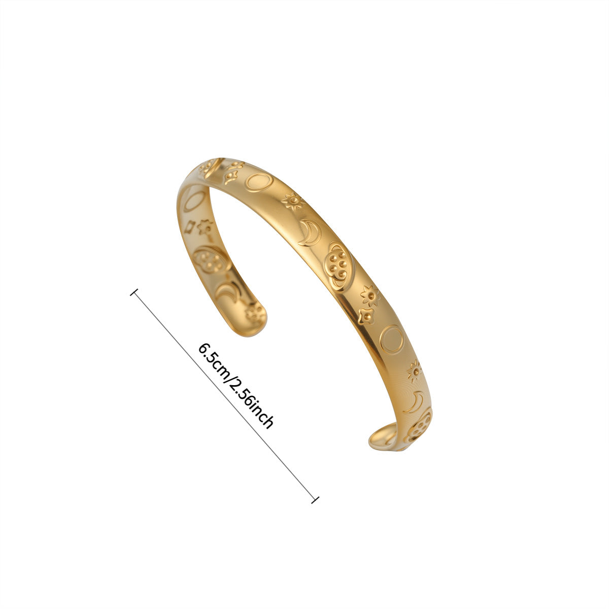 Fashion Cross Border Multi Layer Exaggerated Arm Cuff
