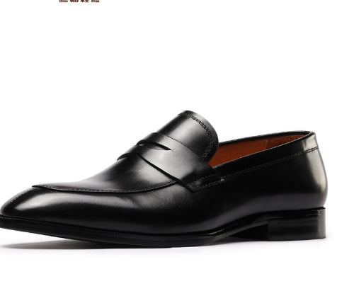 Hommes Casual cuir Slip sur les chaussures tendance pour l'été