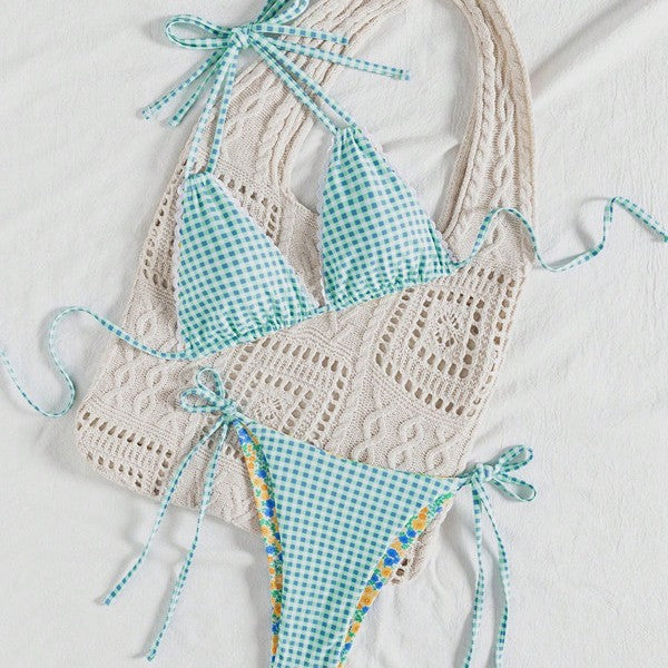 Ensemble de maillots de bain deux pièces pour femmes Bikini