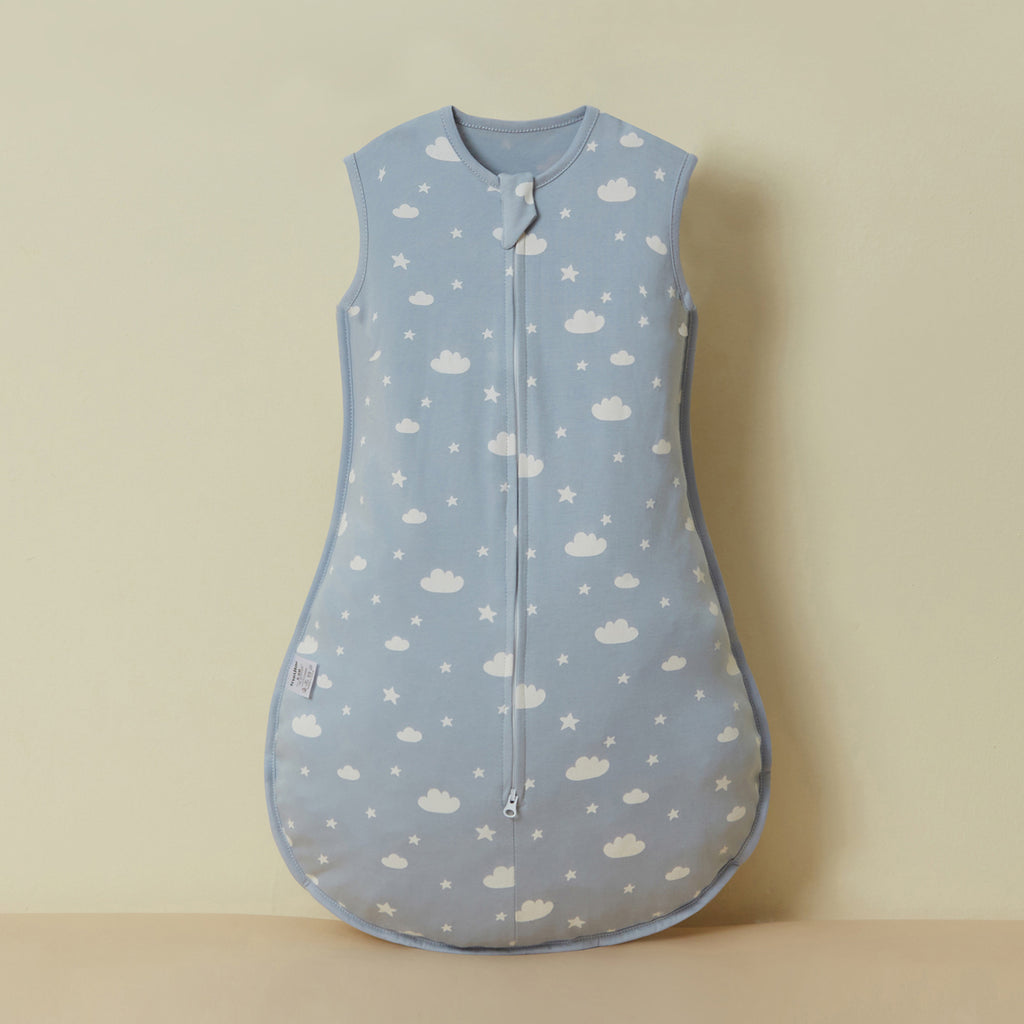 Nouveau-né Coton Sac de couchage Pyjama sans manches bébé Coton peigné