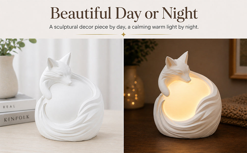 Lampe de table de Fox Imprimée 3D