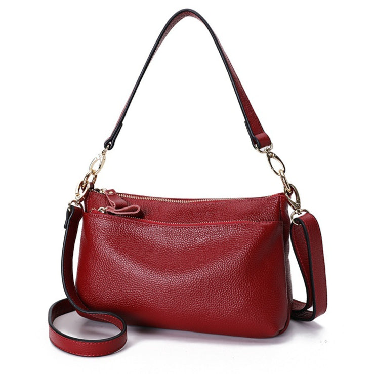 Sac de cow-hide à grains entiers pour femmes