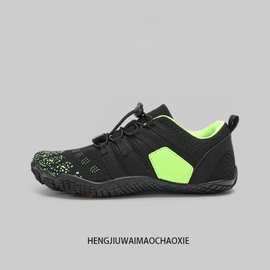 Randonnée Pied Bare Cinq doigts Chaussures En amont Couple Quatre Saisons Riding Squat Multifonction