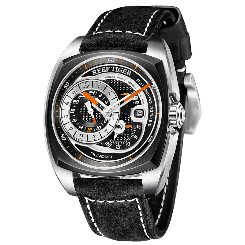 Montre mécanique sport et loisirs entièrement automatique pour hommes