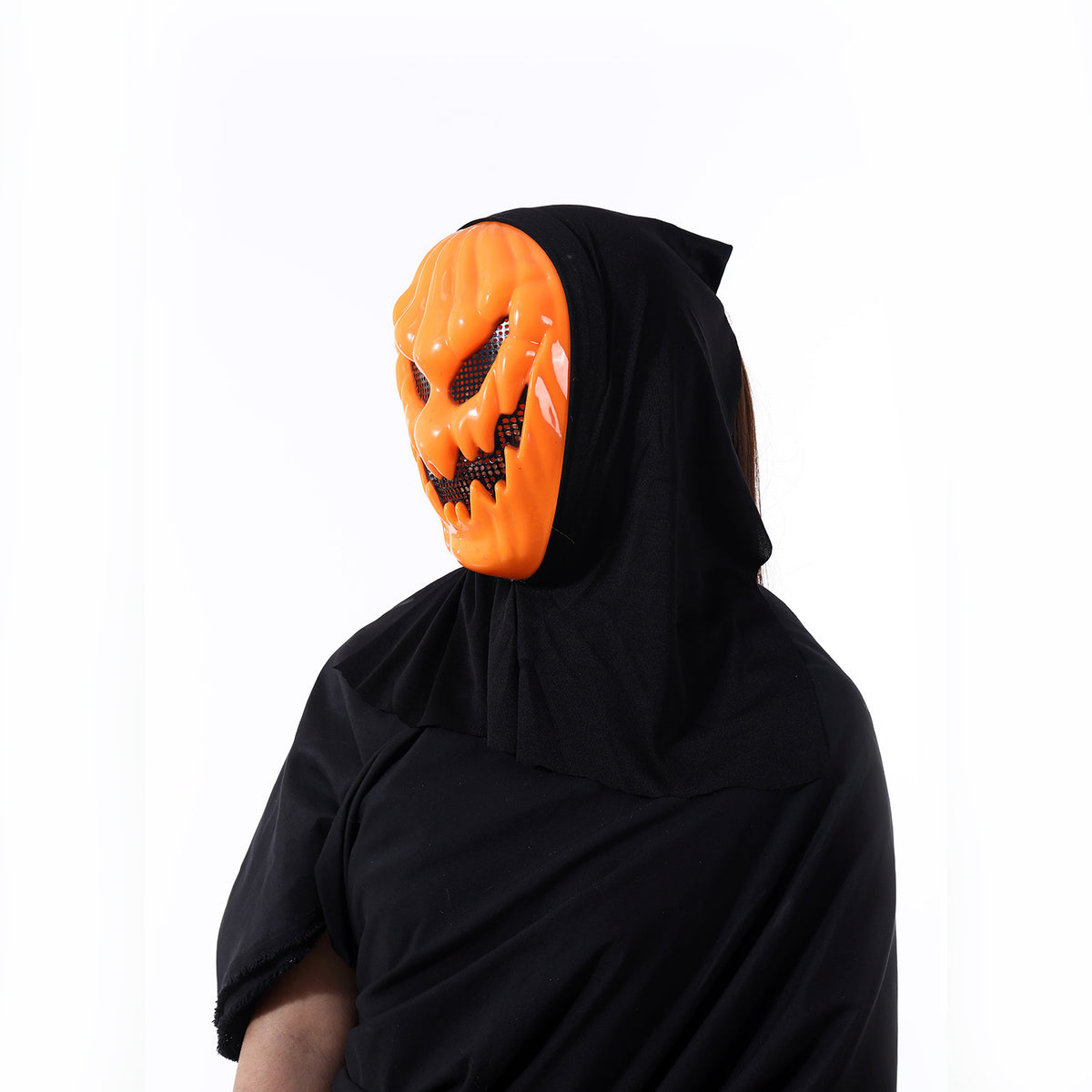Halloween fête citrouille Horreur masque robe de coiffure