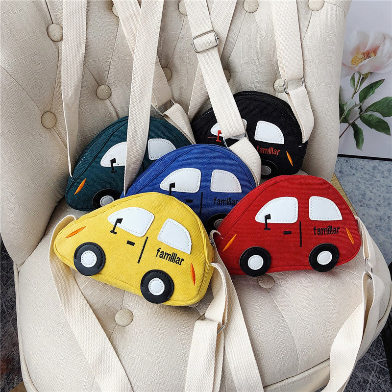 Sac de voiture de dessin animé pour enfants
