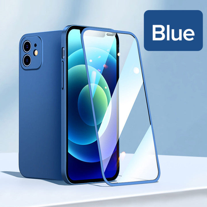 Le boîtier de téléphone mobile tout compris est adapté au film trempé en plein écran pour prévenir la poussière