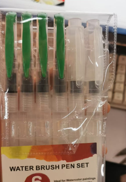 Ensemble de peinture couleur aquarelle soluble dans l'eau