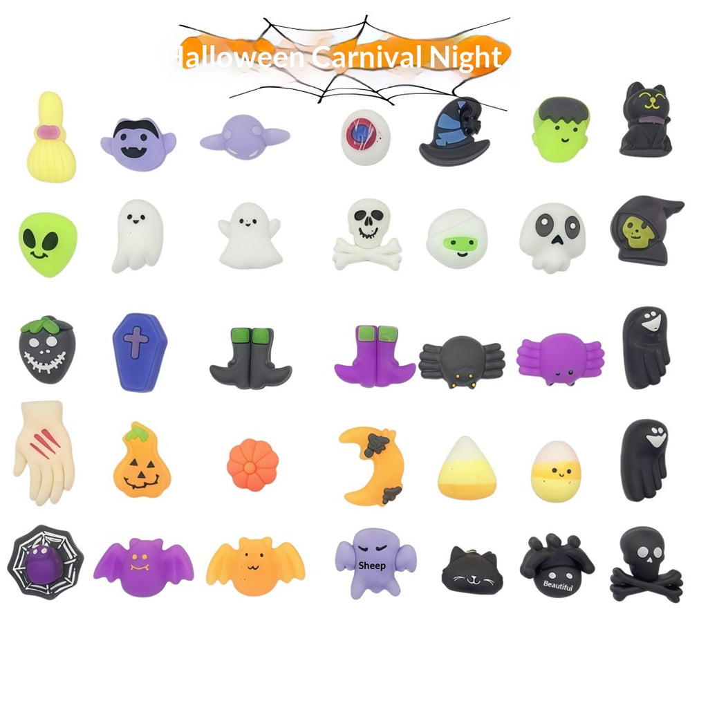 Halloween Crâne Bat et Spider Série Squishies