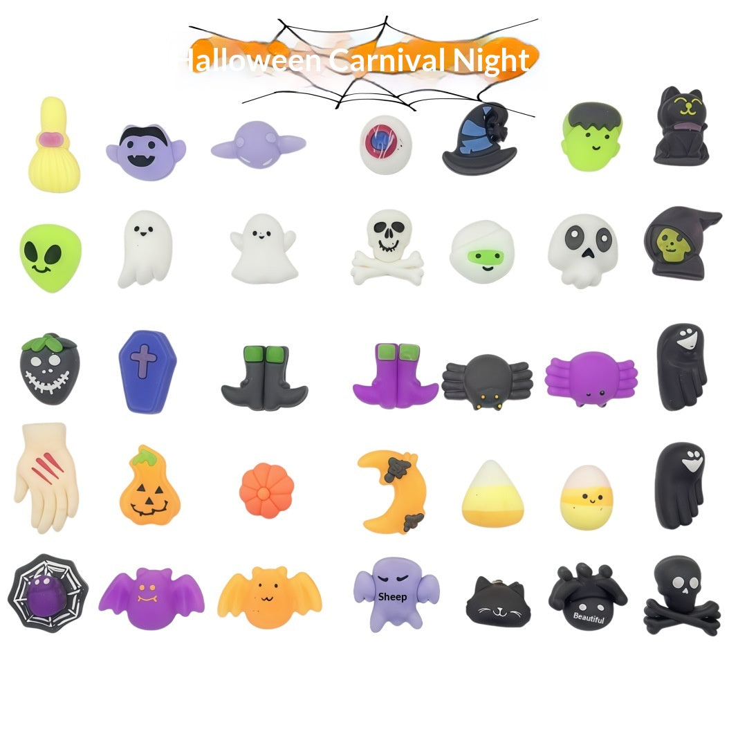 Halloween Crâne Bat et Spider Série Squishies