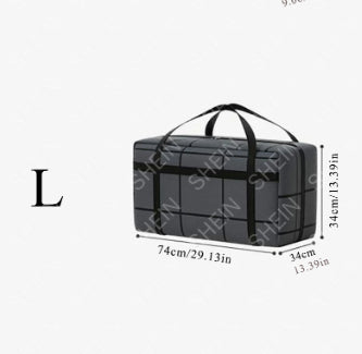 Sac d'organisation de vêtements-Black Large-1 pack