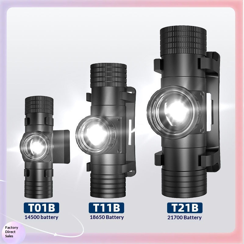 Lampe de poche extérieure à haute intensité en alliage d'aluminium