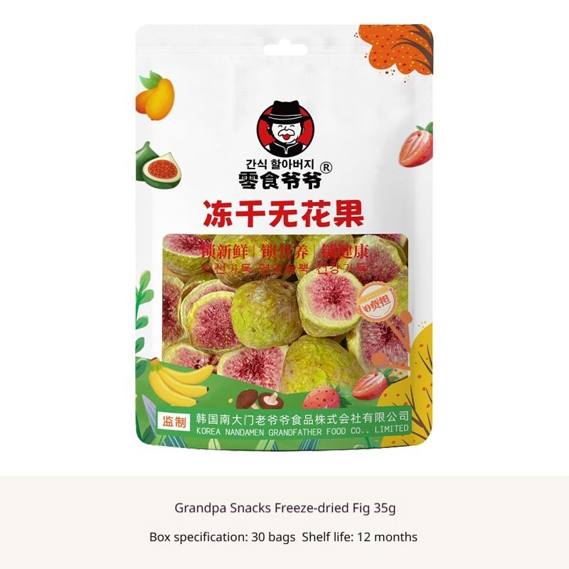 Fig Fraise et fruits croustillants prêts à manger Fruits séchés au gel