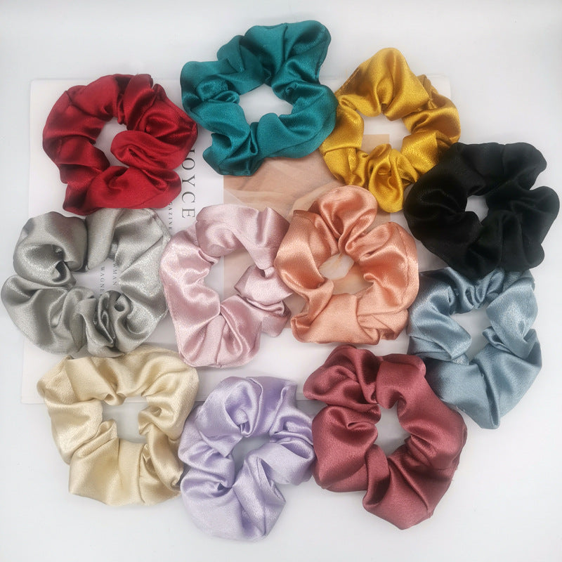 Solid Satin Large Intestine Coiffure