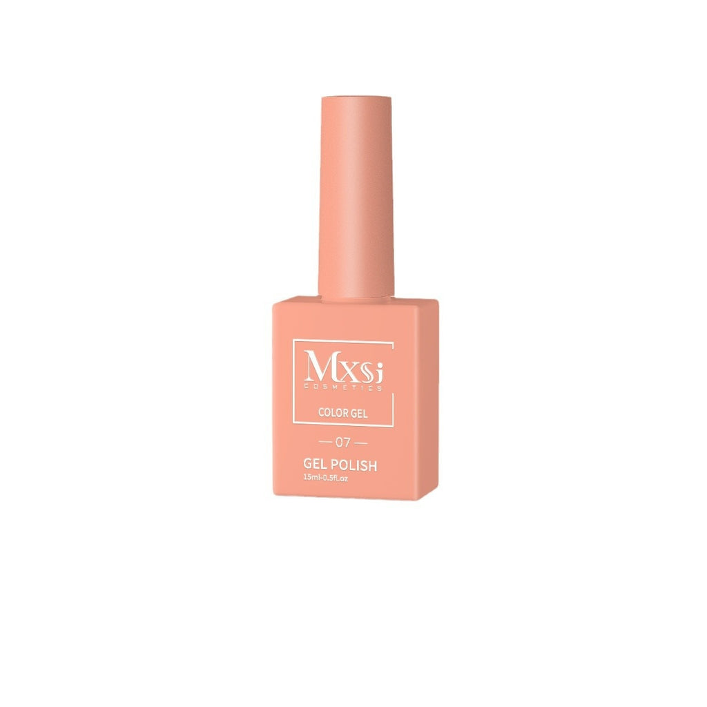 Une bouteille Une couleur tendance Gel couleur solide Nail polonais