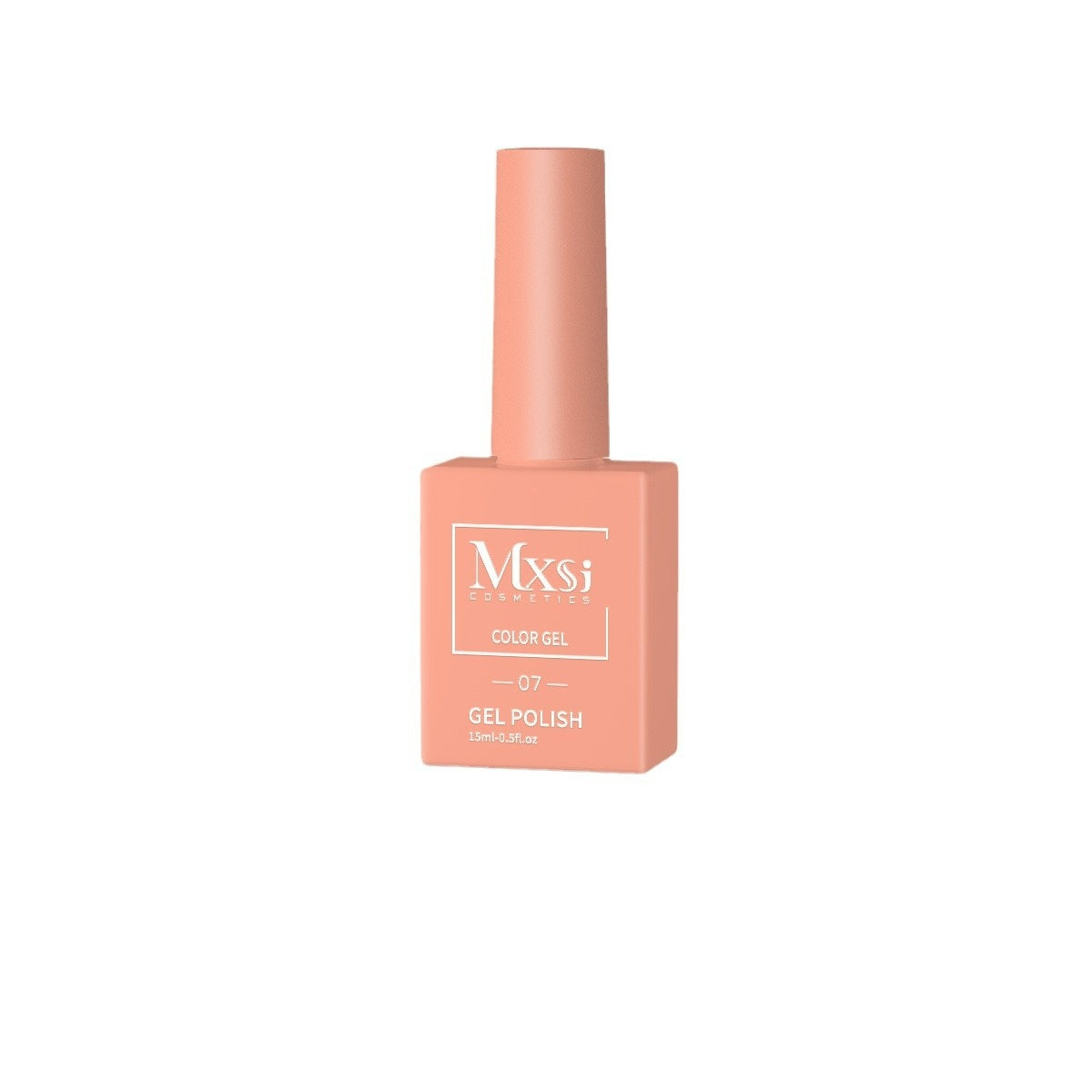 Une bouteille Une couleur tendance Gel couleur solide Nail polonais