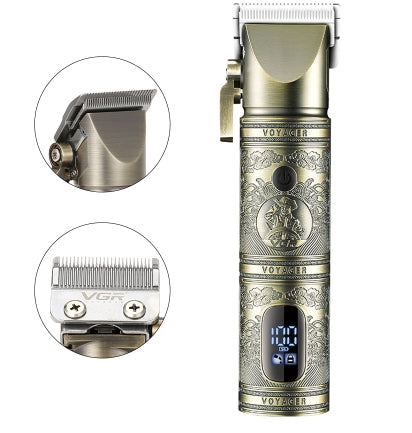 Clipper de cheveux rétro progressif pour hommes