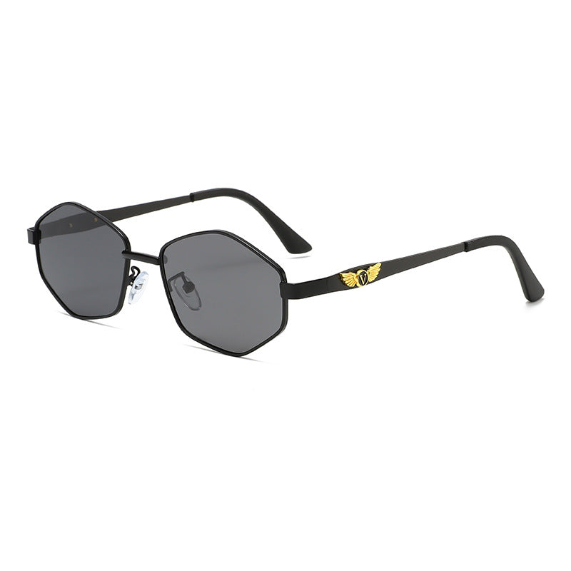 Hommes Lunettes de soleil en métal Polarisants Verres Été Rasoirs extérieurs pour hommes