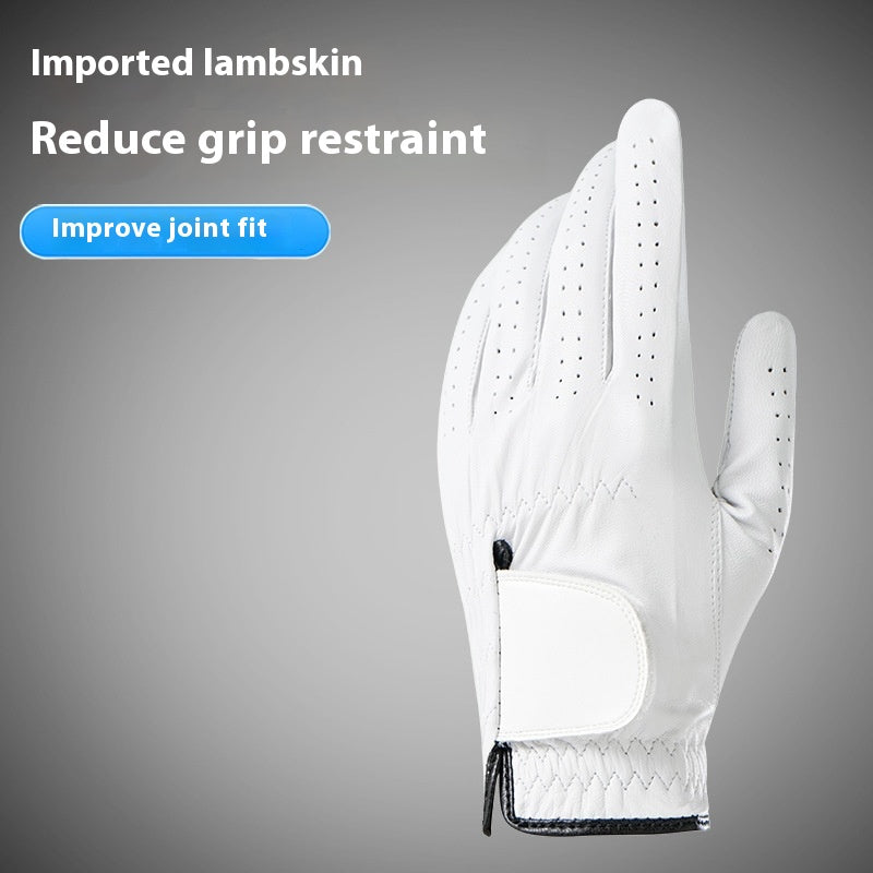Gants antidérapants en cuir pour hommes