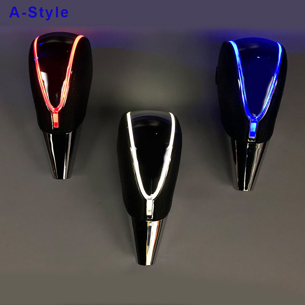 Accessoires de modification de voiture LED lumière tête tactile capteur levier de lumière