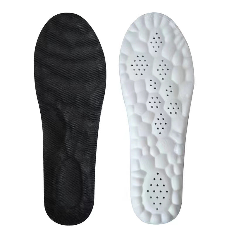 Insole Sports Shock Absorption Arch Support Haute Élastique Course Formation militaire