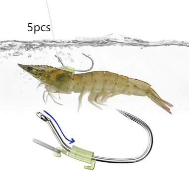 Pêche de plein air Crevettes lumineuses retour Fermoir