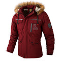 Mi-longueur Veste Casual Longueur genou Parka