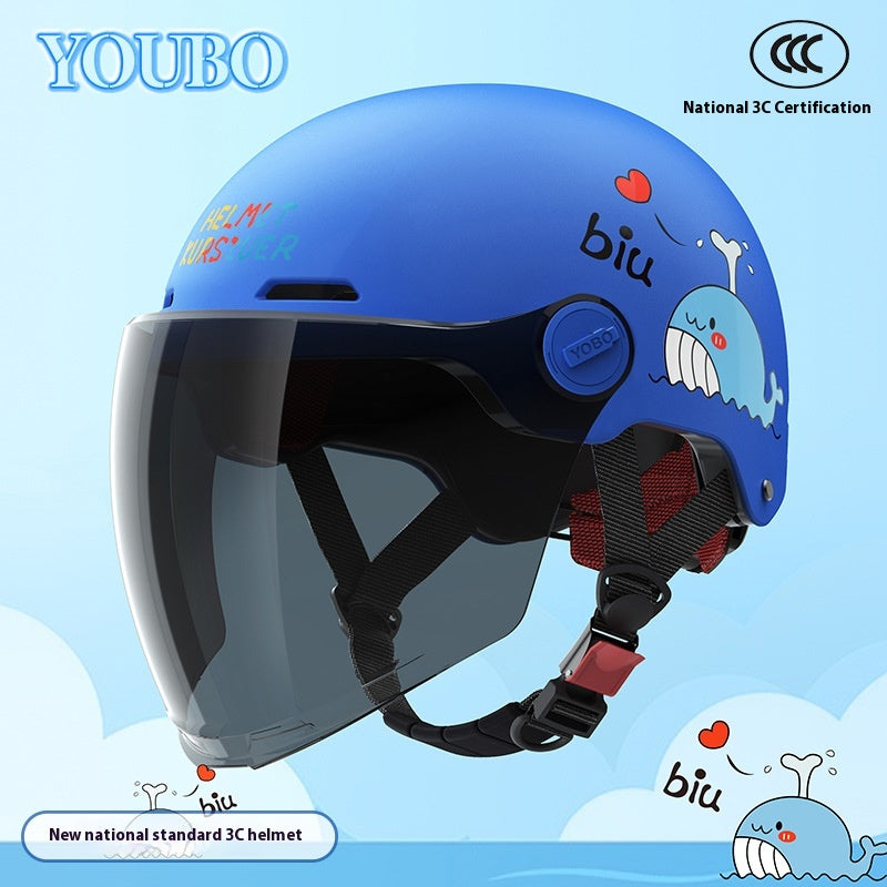 Casque de vélo électrique de skateboard respirant pour enfants